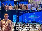 Bupati Minut Joune Ganda Hadiri Pertemuan Nasional Pembangunan Perikanan Budidaya Berbasis Ekonomi Biru