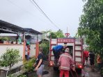 Dua Unit Mobil Damkar Pemkab Minut Berhasil Selamatkan Pemukiman Warga Blok Gaharu Perumahan Viola Watutumou