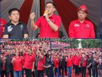 Menangkan Ganjar-Mahfud, Wakil Ketua PDIP Joune Ganda Bakar Semangat Para Kader dan Simpatisan di Minahasa Utara