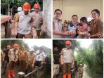 Cuaca Ekstrem, Bupati Joune Ganda Tinjau Lokasi Terdampak Bencana Sekaligus Berikan Bantuan Warga